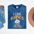 I Like Rhinos And Maybe 3 People Introvert Animal Mineral Wash Tshirts Mineral Navy I Like Rhinos And Maybe 3 People Introvert Animal Mineral Wash Tshirts Mineral Navy
