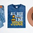 All Rise Here Comes The Judge Lawyer Graduation Quote Mineral Wash Tshirts Mineral Navy