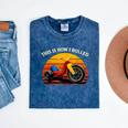 This Is How I Rolled Retro Toys Big Wheel Tricycle Nostalgia Mineral Wash Tshirts Mineral Navy This Is How I Rolled Retro Toys Big Wheel Tricycle Nostalgia Mineral Wash Tshirts Mineral Navy