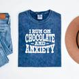 I Run On Chocolate And Anxiety Introvert Mineral Wash Tshirts Mineral Navy I Run On Chocolate And Anxiety Introvert Mineral Wash Tshirts Mineral Navy