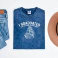 Sailor I Graduated Can I Go Back To Boat Now Graduation Mineral Wash Tshirts Mineral Navy