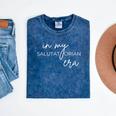 In My Salutatorian Era Quote High School Graduation Mineral Wash Tshirts Mineral Navy
