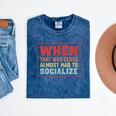 Sarcastic Anti Social Introvert Socialize Mineral Wash Tshirts Mineral Navy Sarcastic Anti Social Introvert Socialize Mineral Wash Tshirts Mineral Navy