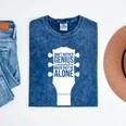 Sarcastic Jokes Genius Songwriters Are Introvert Guitarist Mineral Wash Tshirts Mineral Navy