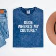 Sarcastic Nostalgia – Dude Where's My Couture Mineral Wash Tshirts Mineral Navy