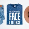 Sarcastic Shy People Introverts I'm Nicer Than My Face Looks Mineral Wash Tshirts Mineral Navy Sarcastic Shy People Introverts I'm Nicer Than My Face Looks Mineral Wash Tshirts Mineral Navy