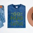 Sassy Saying Go Hug Cactus Introverts Sassy Quote No Hugs Mineral Wash Tshirts Mineral Navy