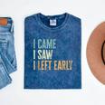 I Came I Saw I Left Early Introverts Lovers Mineral Wash Tshirts Mineral Navy I Came I Saw I Left Early Introverts Lovers Mineral Wash Tshirts Mineral Navy