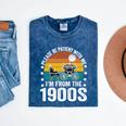 Saying Please Be Patient With Me I'm From The 1900s Mineral Wash Tshirts Mineral Navy