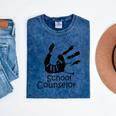 School Counselor t Shirt School Teacher Graduation Idea Mineral Wash Tshirts Mineral Navy
