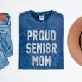 SEN18R Mom Shirt Senior Grad 2018 Graduation Party T-Shirt Mineral Wash Tshirts Mineral Navy