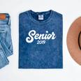Senior 2019 Class Of 2019 Graduation Him Her Tee Mineral Wash Tshirts Mineral Navy