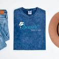 Senior 2019 Shirt Graduation High School College Tee Mineral Wash Tshirts Mineral Navy