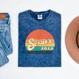 Senior 2023 Graduation My Last First Day Of Class Of 2023 Mineral Wash Tshirts Mineral Navy