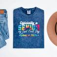 Senior 2025 Graduation My Last First Day Of Class Of 2025 Mineral Wash Tshirts Mineral Navy