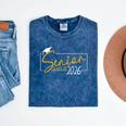 Senior 2026 Class Of 2026 Seniors Graduation School Senior Mineral Wash Tshirts Mineral Navy