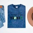 Senior 2027 Soccer Mom Final Season Class Of 2027 Graduation Mineral Wash Tshirts Mineral Navy