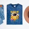 Senior 31 Class Of 2031 Back To School Graduation 2031 Mineral Wash Tshirts Mineral Navy