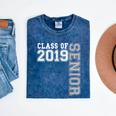 Senior Class Of 2019 19 High School Graduation Tee Mineral Wash Tshirts Mineral Navy