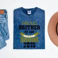 Senior Class Of 2019 Tshirt Graduation Awesome Brother Mineral Wash Tshirts Mineral Navy