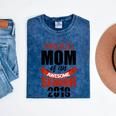 Senior Class Of 2019 Tshirt Graduation Awesome Mom Mineral Wash Tshirts Mineral Navy