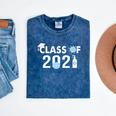 Senior Class Of 2021 Grad Shirt 2021 Graduation Mineral Wash Tshirts Mineral Navy