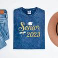 Senior Class Of 2023 Graduation Graduate Mineral Wash Tshirts Mineral Navy