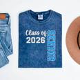 Senior Class Of 2026 Graduation 2026 Mineral Wash Tshirts Mineral Navy
