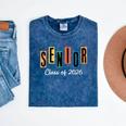 Senior Class Of 2026 Women Men Graduation Class Of 2026 Mineral Wash Tshirts Mineral Navy