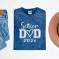 Senior Dad 2026 Graduation Class Of 2026 Men Daddy Father Mineral Wash Tshirts Mineral Navy