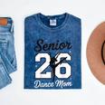 Senior Dance Mom Class Of 2026 Dancer Daughter Graduation Mineral Wash Tshirts Mineral Navy