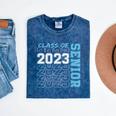Senior Graduation Class Of 2023 Cute Senior 2023 Mineral Wash Tshirts Mineral Navy