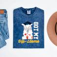 Senior Graduation TShirt 2019 Got My Dip-Llama Diploma Shirt Mineral Wash Tshirts Mineral Navy