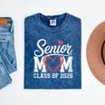 Senior Mom Class Of 2026 Graduation Senior 2026 Mom Mineral Wash Tshirts Mineral Navy