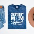 Senior Mom Squad Baseball Class Of 2023 Graduation Mineral Wash Tshirts Mineral Navy