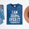 Senioritis Shirt For Seniors Graduation Class Of 2018 Mineral Wash Tshirts Mineral Navy
