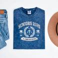 Seniors Class Of 2026 Christian Graduation Religious Grad Mineral Wash Tshirts Mineral Navy
