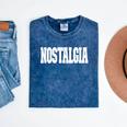 Shirt That Says Nostalgia For Men Women & Kids Mineral Wash Tshirts Mineral Navy Shirt That Says Nostalgia For Men Women & Kids Mineral Wash Tshirts Mineral Navy