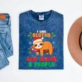 Sloth For Sloth Lover Men Women Kids Introverts Mineral Wash Tshirts Mineral Navy Sloth For Sloth Lover Men Women Kids Introverts Mineral Wash Tshirts Mineral Navy
