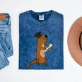 SmileteesGrad Cute Sea Otter Graduation T-Shirt Mineral Wash Tshirts Mineral Navy