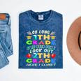 So Long 1st Grade 2nd Grade Here I Come Graduation 2022 Mineral Wash Tshirts Mineral Navy
