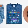So Long Kindergarten Graduation Look Out 1st Grade 2025 Kids Premium Tri-Blend Mineral Wash Tshirts Mineral Navy