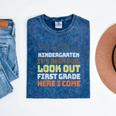 So Long Kindergarten Preschool Graduation First Grade Mineral Wash Tshirts Mineral Navy