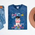 So Long Pre k Graduation 2025 Look Out Kindergarten Girls Premium Tri-Blend Mineral Wash Tshirts Mineral Navy