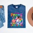 So Long Prek Pre-K Graduation Graduate Unicorn Kids Girls Mineral Wash Tshirts Mineral Navy