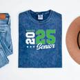 Soccer Senior Night Soccer Senior 2025 Graduation 44 Mineral Wash Tshirts Mineral Navy