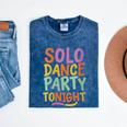 Solo Dance Party Tonight Singles Introvert Humor Mineral Wash Tshirts Mineral Navy Solo Dance Party Tonight Singles Introvert Humor Mineral Wash Tshirts Mineral Navy