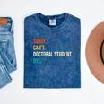 Sorry Can't Doctoral Student Bye PhD Graduation Party Mineral Wash Tshirts Mineral Navy