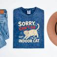 Sorry I Can't Go I'm An Indoor Cat Introvert Cat Owner Mineral Wash Tshirts Mineral Navy Sorry I Can't Go I'm An Indoor Cat Introvert Cat Owner Mineral Wash Tshirts Mineral Navy