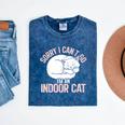 Sorry I Can't Go I'm An Indoor Cat Lazy Humor Introvert Cat Mineral Wash Tshirts Mineral Navy Sorry I Can't Go I'm An Indoor Cat Lazy Humor Introvert Cat Mineral Wash Tshirts Mineral Navy